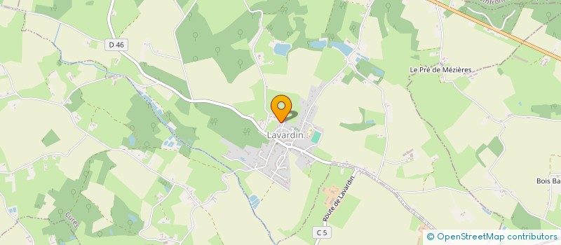 localisation de l'entreprise SCI CHAMPION LA BAZOGE  LA BAZOGE