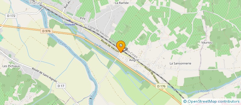 localisation de l'entreprise SCI CHAMPIONNERIE  THESEE