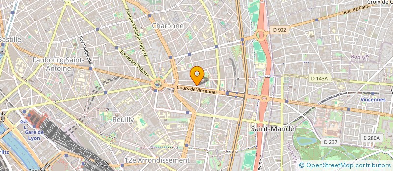 localisation de l'entreprise SCI CHAMPJAM  PARIS