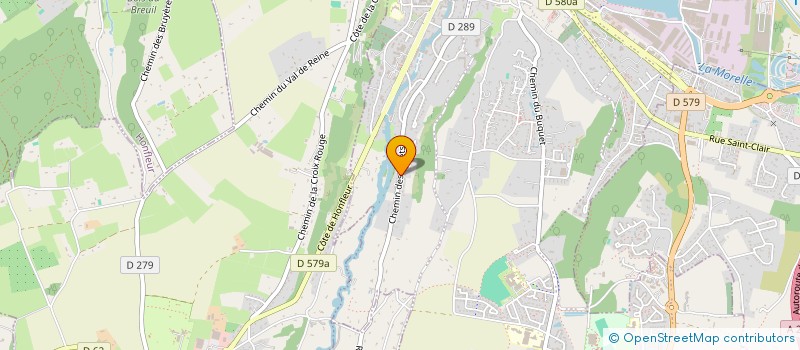 localisation de l'entreprise SCI CHAMPLAIN à HONFLEUR