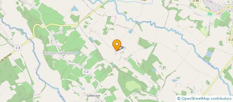 localisation de l'entreprise SCI CHAMPOLLION  NOGARO