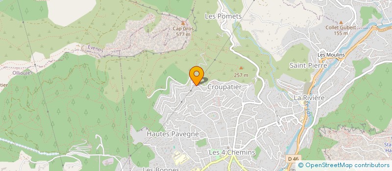 localisation de l'entreprise SCI CHAMPOLLION  TOULON