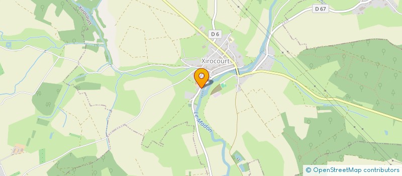 localisation de l'entreprise SCI CHAMPOUTANT-GOLLET  XIROCOURT