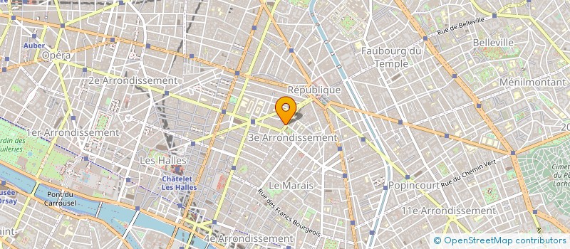 localisation de l'entreprise SCI CHAMPRE  PARIS