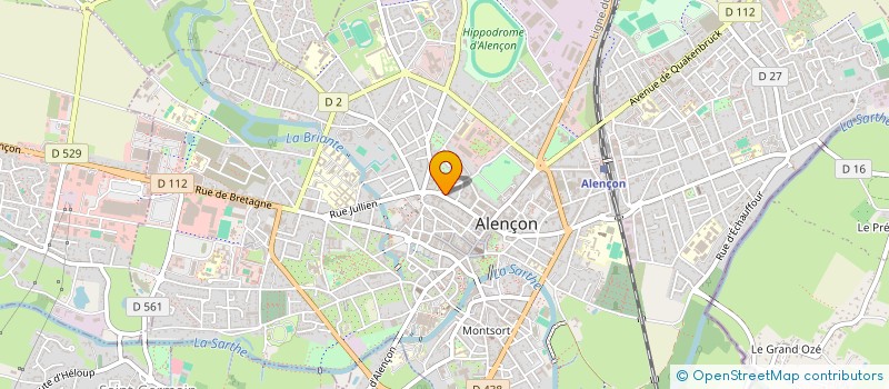 localisation de l'entreprise SCI CHAMPREL à ALENCON