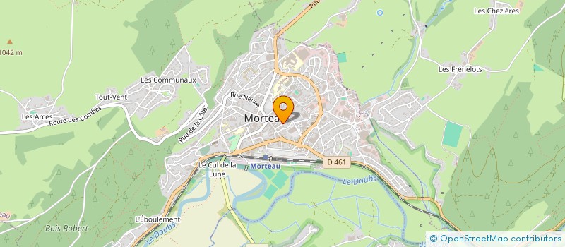 localisation de l'entreprise SCI CHAMPS BERGEON  LES FINS