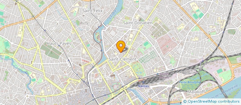 localisation de l'entreprise SCI CHAMPSAVIN à NANTES