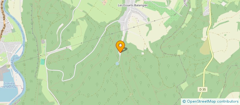 localisation de l'entreprise SCI CHAMPVAUDON  MANDEURE