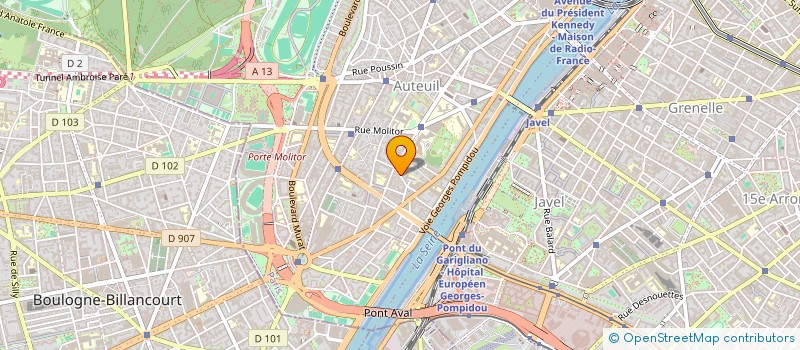 localisation de l'entreprise SCI CHAMPY à PARIS
