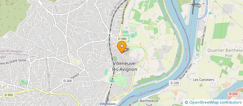 localisation de l'entreprise SCI CHAMY  VILLENEUVE-LES-AVIGNON