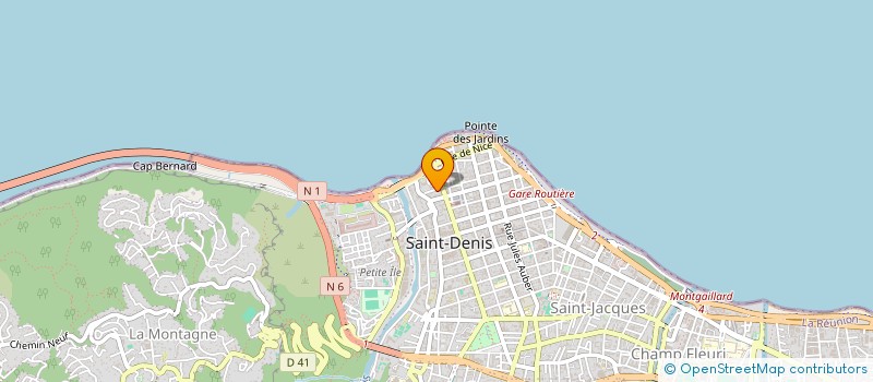 localisation de l'entreprise SCI CHAN à SAINT-DENIS