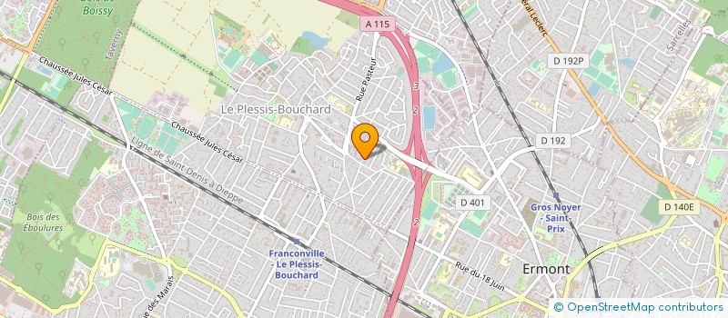 localisation de l'entreprise SCI CHAN CATH à LE PLESSIS-BOUCHARD