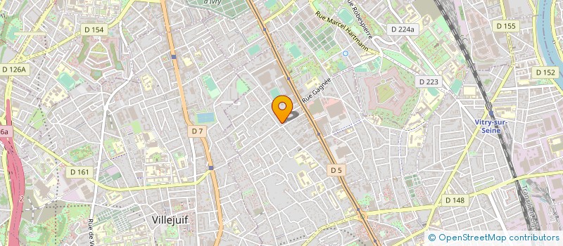 localisation de l'entreprise SCI CHAN TO CHUNG ET FILS  VITRY-SUR-SEINE