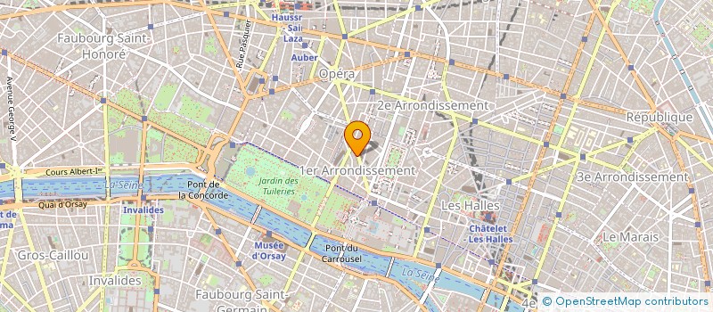 localisation de l'entreprise SCI CHANA à PARIS