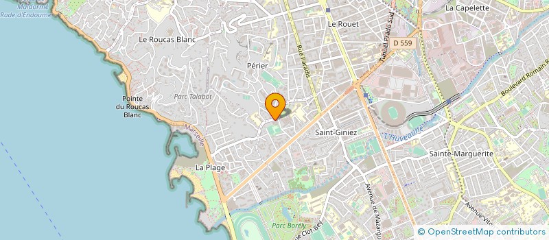 localisation de l'entreprise SCI CHANAT à MARSEILLE