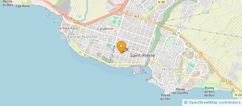 localisation de l'entreprise SCI CHANAZ à SAINT-PIERRE