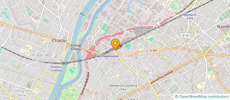 localisation de l'entreprise SCI CHANCARI à RUEIL MALMAISON