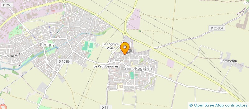 localisation de l'entreprise SCI CHANCE  SAINT-ROGATIEN