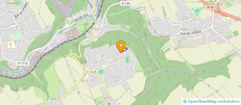 localisation de l'entreprise SCI CHANCE  REHON