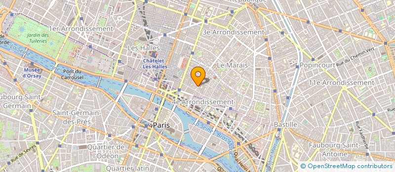 localisation de l'entreprise SCI CHANCE  PARIS