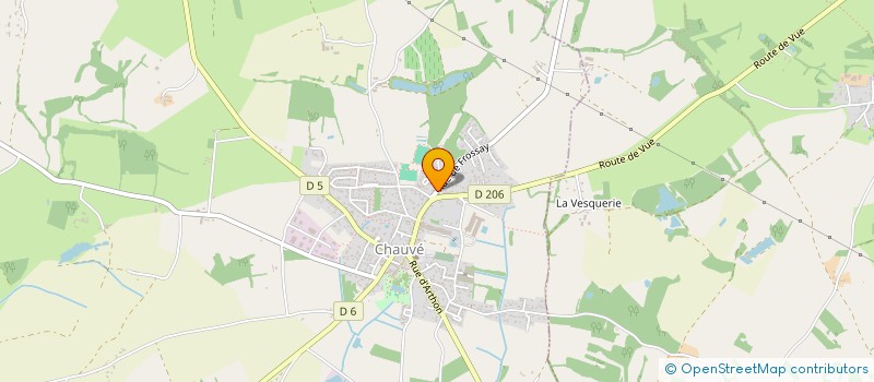 localisation de l'entreprise SCI CHANCEAULME  CHAUVE