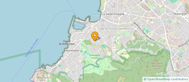 localisation de l'entreprise SCI CHANCEL 41 à MARSEILLE