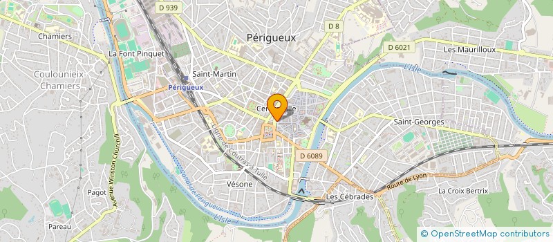 localisation de l'entreprise SCI CHANCELIER à PERIGUEUX