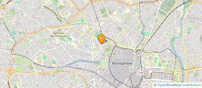 localisation de l'entreprise SCI CHANCELN5  MONTPELLIER