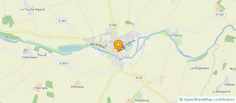 localisation de l'entreprise SCI CHANCHAN à DANGEAU