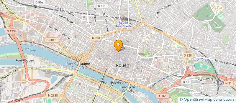 localisation de l'entreprise SCI CHANDELIER à ROUEN