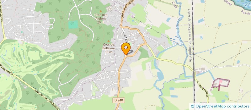 localisation de l'entreprise SCI CHANDELIERE  CUCQ