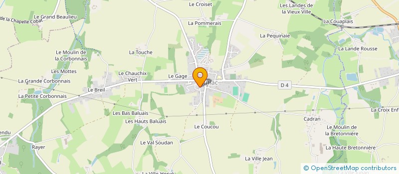 localisation de l'entreprise SCI CHANDINE  EPINIAC