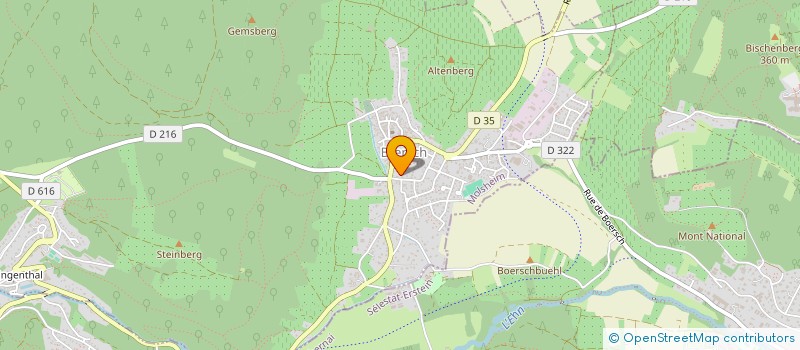 localisation de l'entreprise SCI CHANDOM  BRSCH