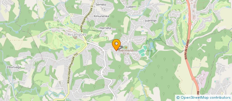 localisation de l'entreprise SCI CHANDYR à BASSUSSARRY