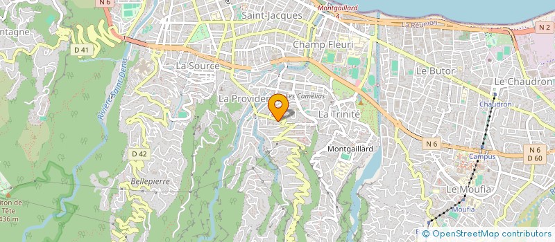 localisation de l'entreprise SCI CHANE KAM HO à SAINT-DENIS