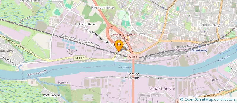 localisation de l'entreprise SCI CHANEL à NANTES
