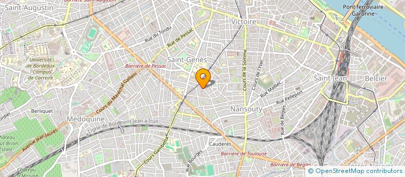 localisation de l'entreprise SCI CHANEL  BORDEAUX