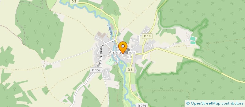 localisation de l'entreprise SCI CHANET à ARC-EN-BARROIS