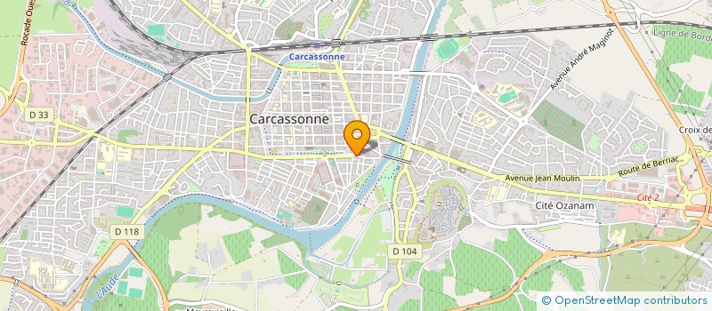 localisation de l'entreprise SCI CHANGEY à CARCASSONNE