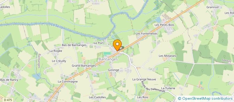 localisation de l'entreprise SCI CHANIEL  BANTANGES