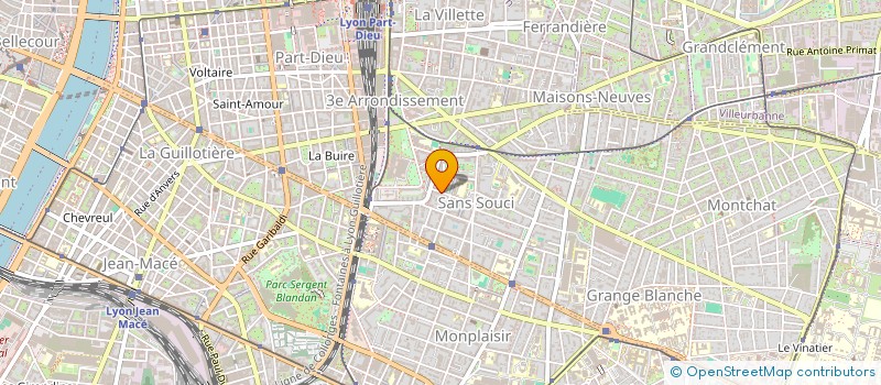 localisation de l'entreprise SCI CHANINGO  LYON