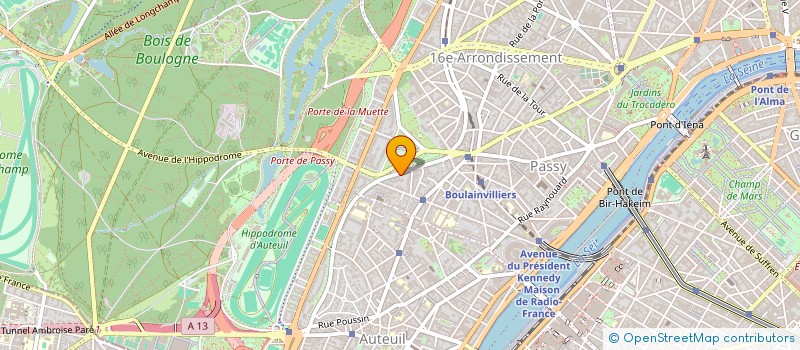 localisation de l'entreprise SCI CHANIS  PARIS