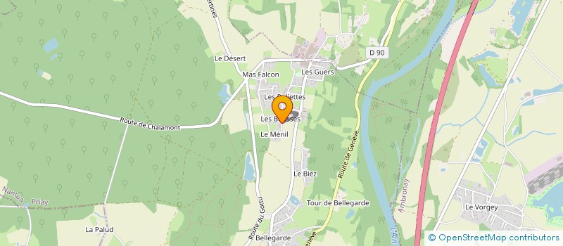 localisation de l'entreprise SCI CHANJ  PRIAY