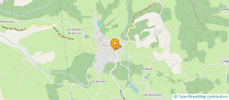 localisation de l'entreprise SCI CHANJEAN  BUSSET