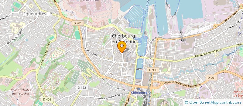 localisation de l'entreprise SCI CHANNEL à CHERBOURG-EN-COTENTIN