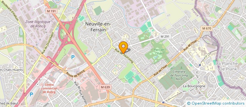 localisation de l'entreprise SCI CHANOT à NEUVILLE-EN-FERRAIN