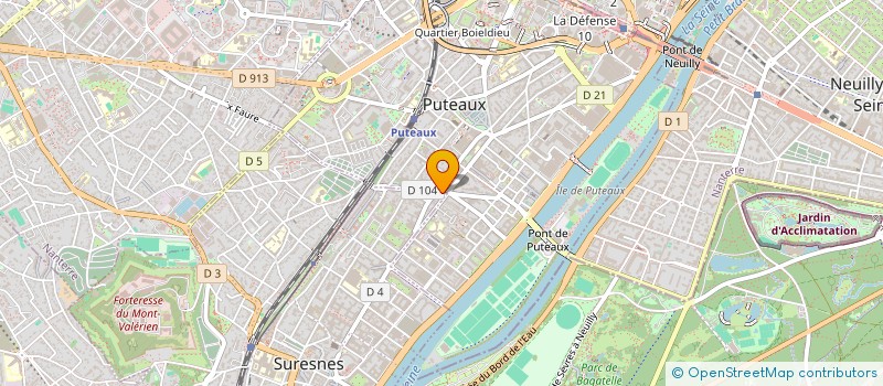 localisation de l'entreprise SCI CHANOU à SURESNES