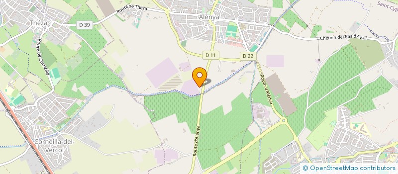 localisation de l'entreprise SCI CHANSY à ELNE