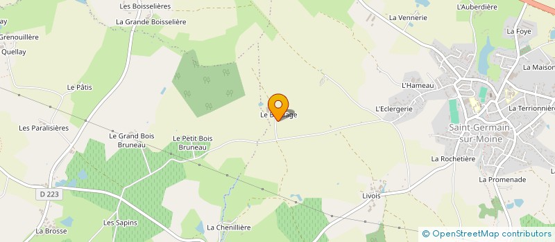 localisation de l'entreprise SCI CHANT BLANC à SEVREMOINE