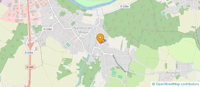 localisation de l'entreprise SCI CHANTALEX à NANTEUIL-LES-MEAUX